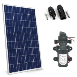 Kit Bomba Dágua Solar Com Painel Fotovoltaico - 80W